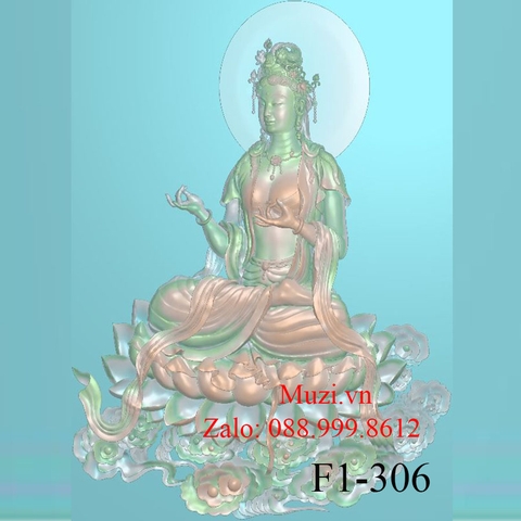 MẪU CNC PHẬT QUAN ÂM (F1-306)