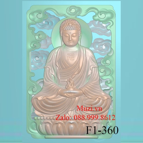MẪU CNC PHẬT A DI ĐÀ (F1-360)