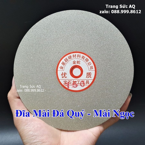 ĐĨA MÀI ĐÁ QUÝ - MÀI NGỌC LỖ TRONG 12.7MM
