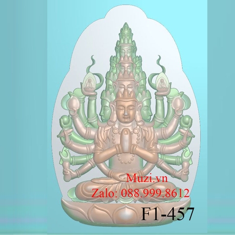MẪU CNC THIÊN THỦ THIÊN NHÃN (F1-457)