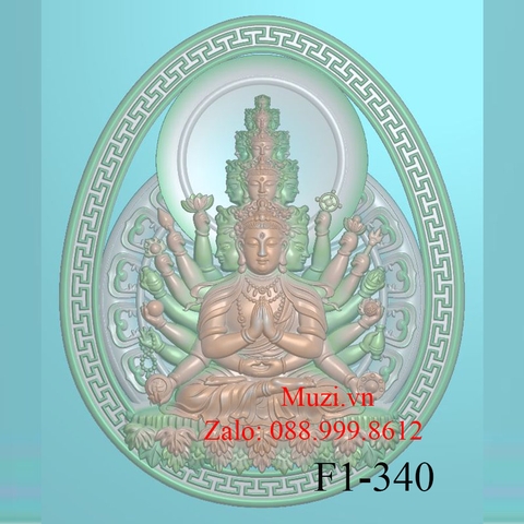 MẪU CNC THIÊN THỦ THIÊN NHÃN (F1-340)