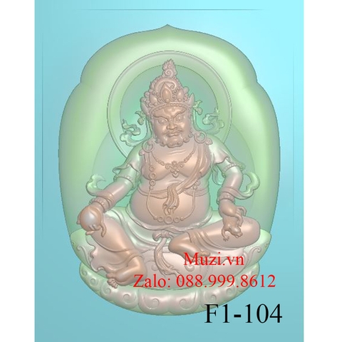 MẪU CNC TÀI BẢO THIÊN VƯƠNG - THẦN TÀI  (F1-104)