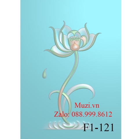 MẪU CNC HOA SEN (F1-121)
