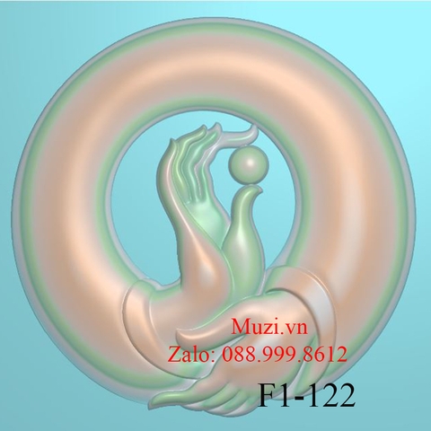 MẪU CNC TAY PHẬT (F1-122)