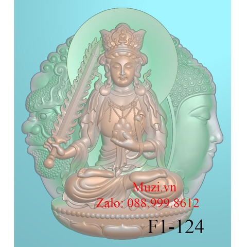 MẪU CNC PHẬT HƯ KHÔNG TẠNG BỒ TÁT (F1-124)