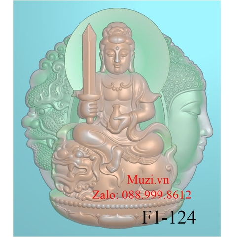 MẪU CNC VĂN THÙ SƯ LỢI (F1-124)