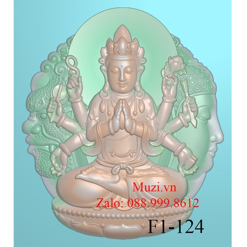 MẪU CNC THIÊN THỦ THIÊN NHÃN (F1-124)