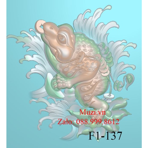 MẪU CNC THIỀM THỪ TÀI LỘC (F1-137)