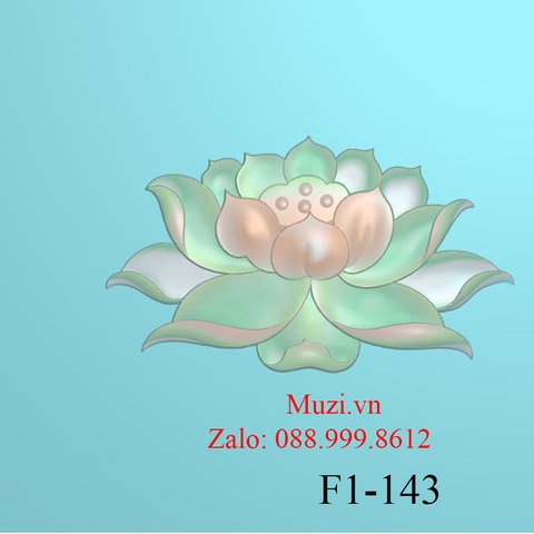 MẪU CNC HOA SEN (F1-143)