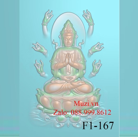 MẪU CNC PHẬT QUAN ÂM (F1-167)