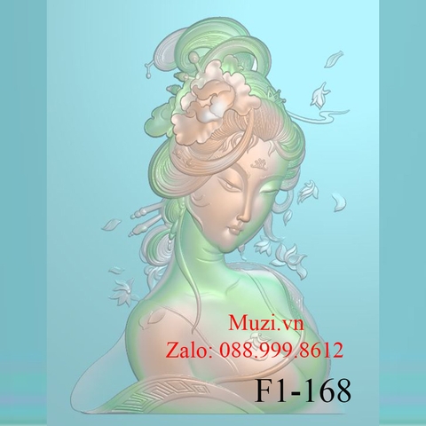 MẪU CNC NGỌC NỮ GIAI NHÂN (F1-168)