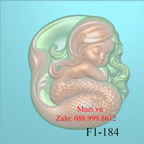 MẪU CNC NÀNG TIÊN CÁ (F1-184)