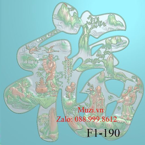 MẪU CNC CHỮ PHÚC (F1-190)