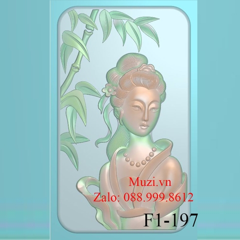 MẪU CNC NGỌC NỮ GIAI NHÂN (F1-197)