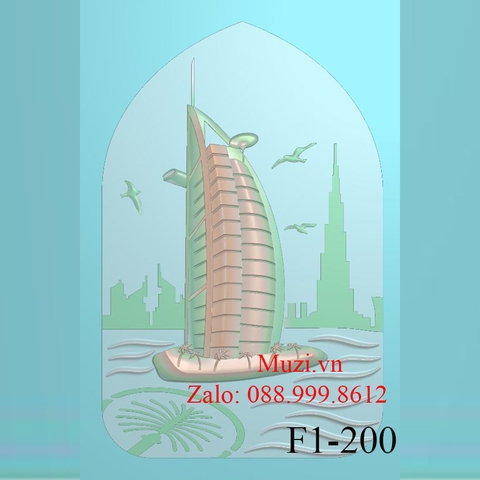 MẪU CNC THUYỀN BUỒM (F1-200)