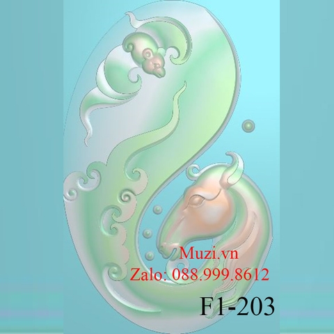 MẪU CNC ĐẦU CHUỘT ĐUÔI NGỰA (F1-203)