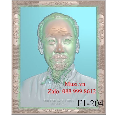 MẪU CNC CHỦ TỊCH HỒ CHÍ MINH (F1-204)