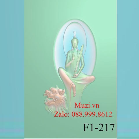 MẪU CNC VĂN THÙ SƯ LỢI (F1-217)