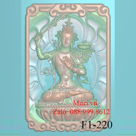 MẪU CNC PHẬT HƯ KHÔNG TẠNG BỒ TÁT (F1-220)