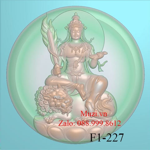 MẪU CNC VĂN THÙ SƯ LỢI (F1-227)