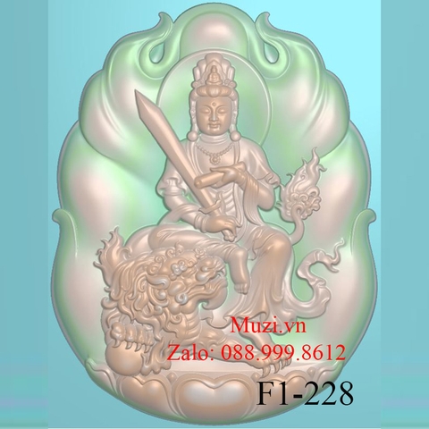 MẪU CNC VĂN THÙ SƯ LỢI (F1-228)