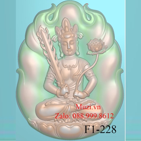 MẪU CNC PHẬT HƯ KHÔNG TẠNG BỒ TÁT (F1-228)