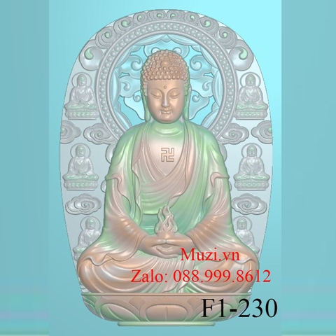 MẪU CNC PHẬT A DI ĐÀ (F1-230)