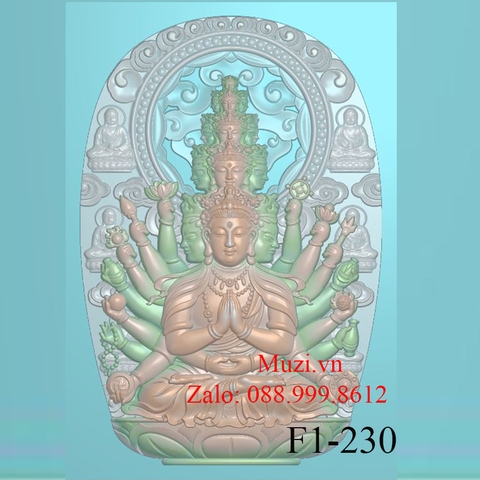 MẪU CNC THIÊN THỦ THIÊN NHÃN (F1-230)