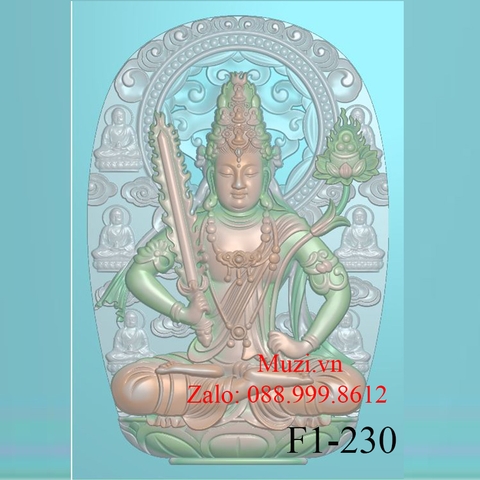MẪU CNC VĂN THÙ SƯ LỢI (F1-230)