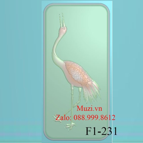 MẪU CNC HẠC  (F1-231)