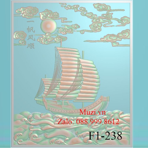 MẪU CNC THUYỀN BUỒM (F1-238)