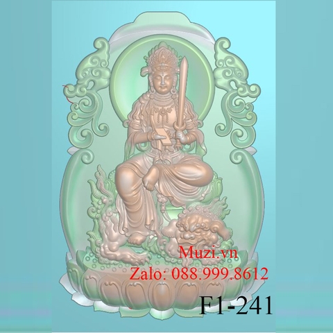 MẪU CNC VĂN THÙ SƯ LỢI (F1-241)