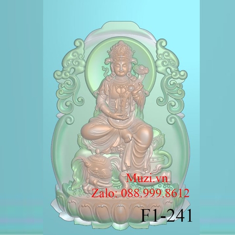 MẪU CNC PHẬT PHỔ HIỀN BỒ TÁT (F1-241)
