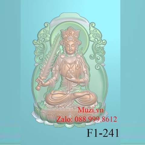 MẪU CNC PHẬT HƯ KHÔNG TẠNG BỒ TÁT (F1-241)