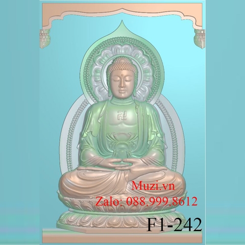 MẪU CNC PHẬT A DI ĐÀ (F1-242)