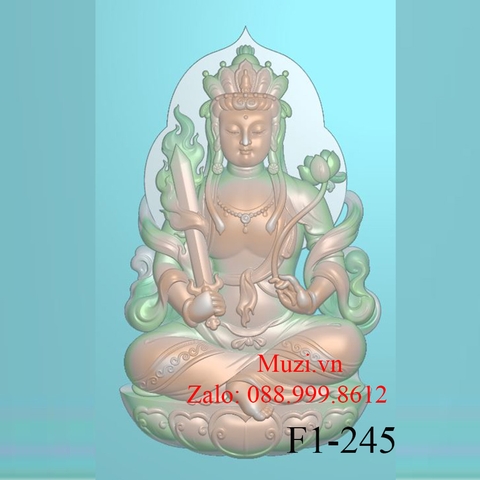 MẪU CNC VĂN THÙ SƯ LỢI (F1-245)