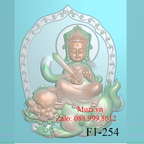 MẪU CNC VĂN THÙ SƯ LỢI (F1-254)