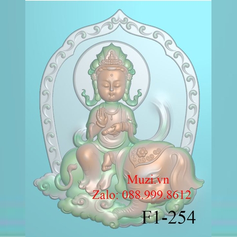 MẪU CNC PHỔ HIỀN BỒ TÁT (F1-254)