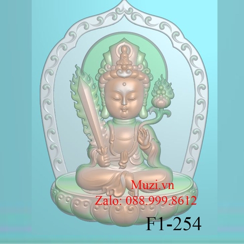 MẪU CNC HƯ KHÔNG TẠNG BỒ TÁT (F1-254)