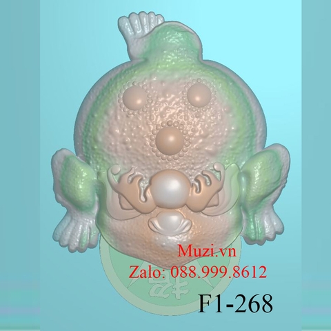 MẪU CNC THIỀM THỪ TÀI LỘC (F1-268)