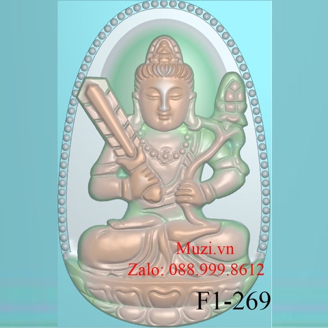 MẪU CNC PHẬT HƯ KHÔNG TẠNG BỒ TÁT (F1-269)