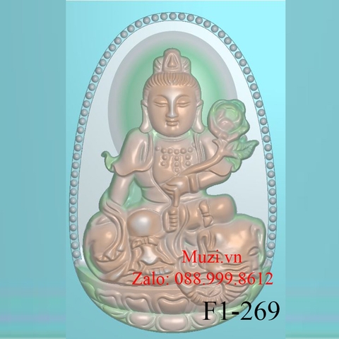 MẪU CNC PHẬT PHỔ HIỀN BỒ TÁT (F1-269)