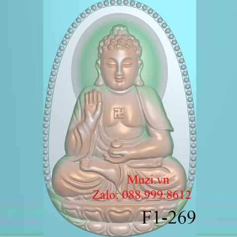 MẪU CNC PHẬT A DI ĐÀ (F1-269)