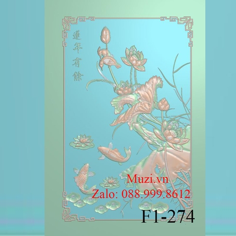 MẪU CNC HOA SEN (F1-274)