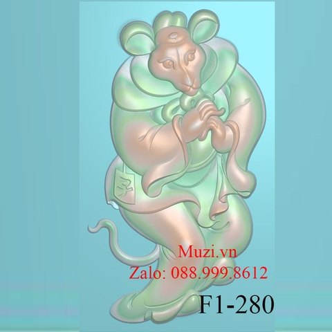 MẪU CNC TUỔI TÝ (F1-280)