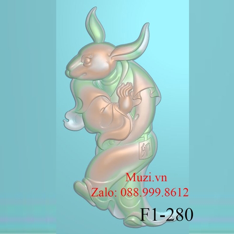 MẪU CNC CON THỎ (F1-280)