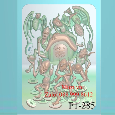 MẪU CNC NGŨ QUỶ (F1-285)