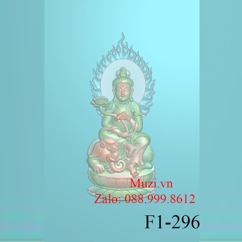 MẪU CNC PHẬT PHỔ HIỀN BỒ TÁT (F1-296)