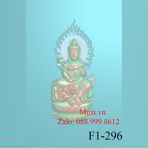 MẪU CNC VĂN THÙ SƯ LỢI (F1-296)