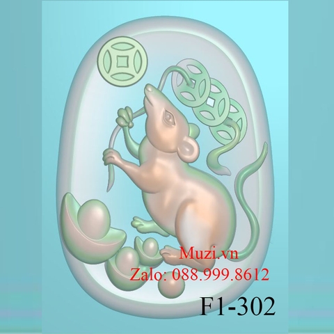 MẪU CNC TUỔI TÝ (F1-302)